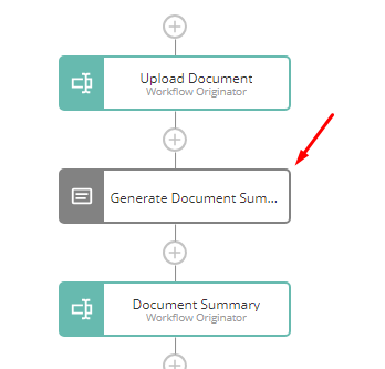 task view of document summary task in ontask