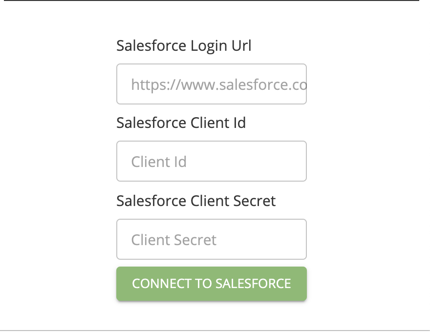 Salesforce setup step 9